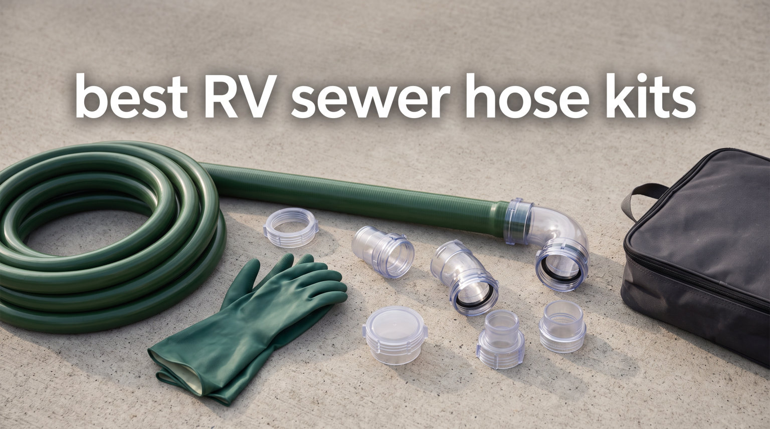 best RV sewer hose kits