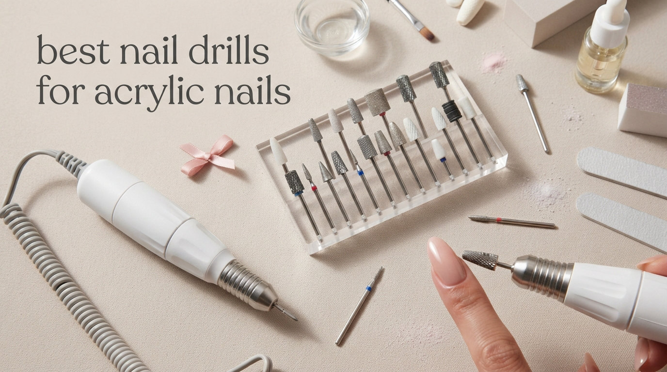 best nail drills for acrylic nails