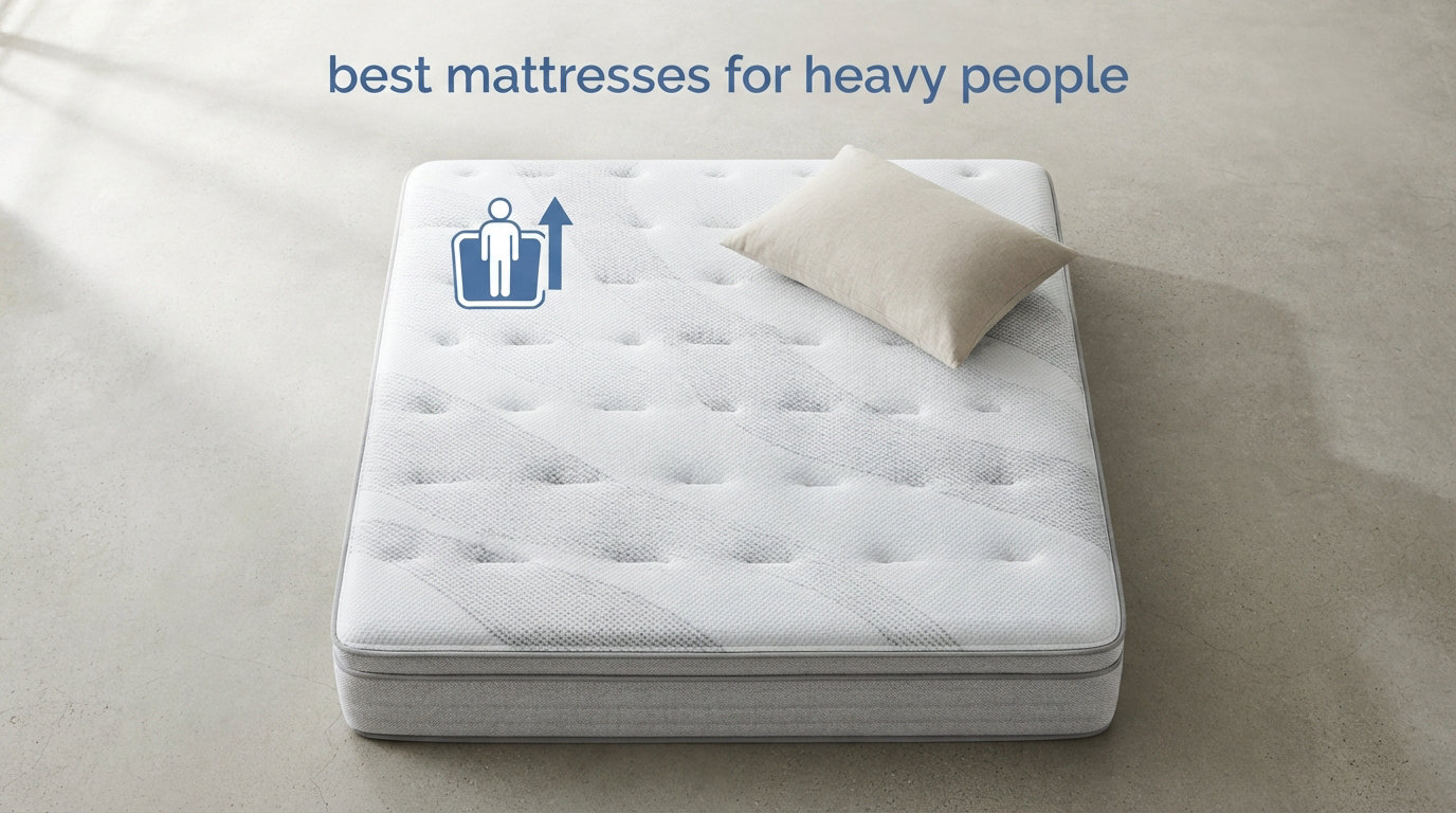 best mattresses for heavy people