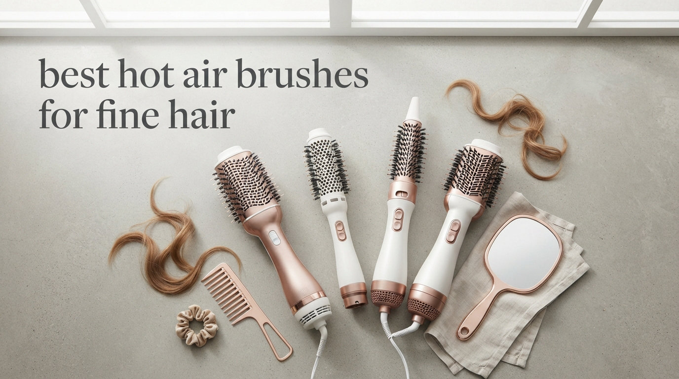 best hot air brushes for fine hair