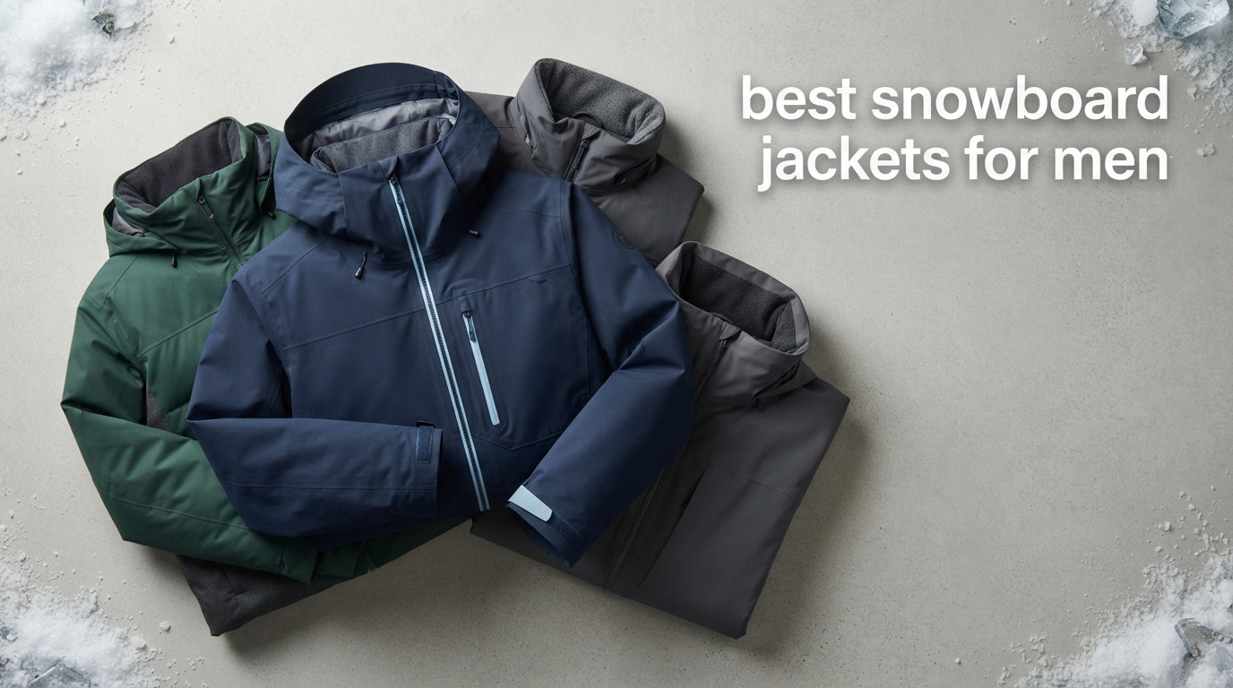best snowboard jackets for men