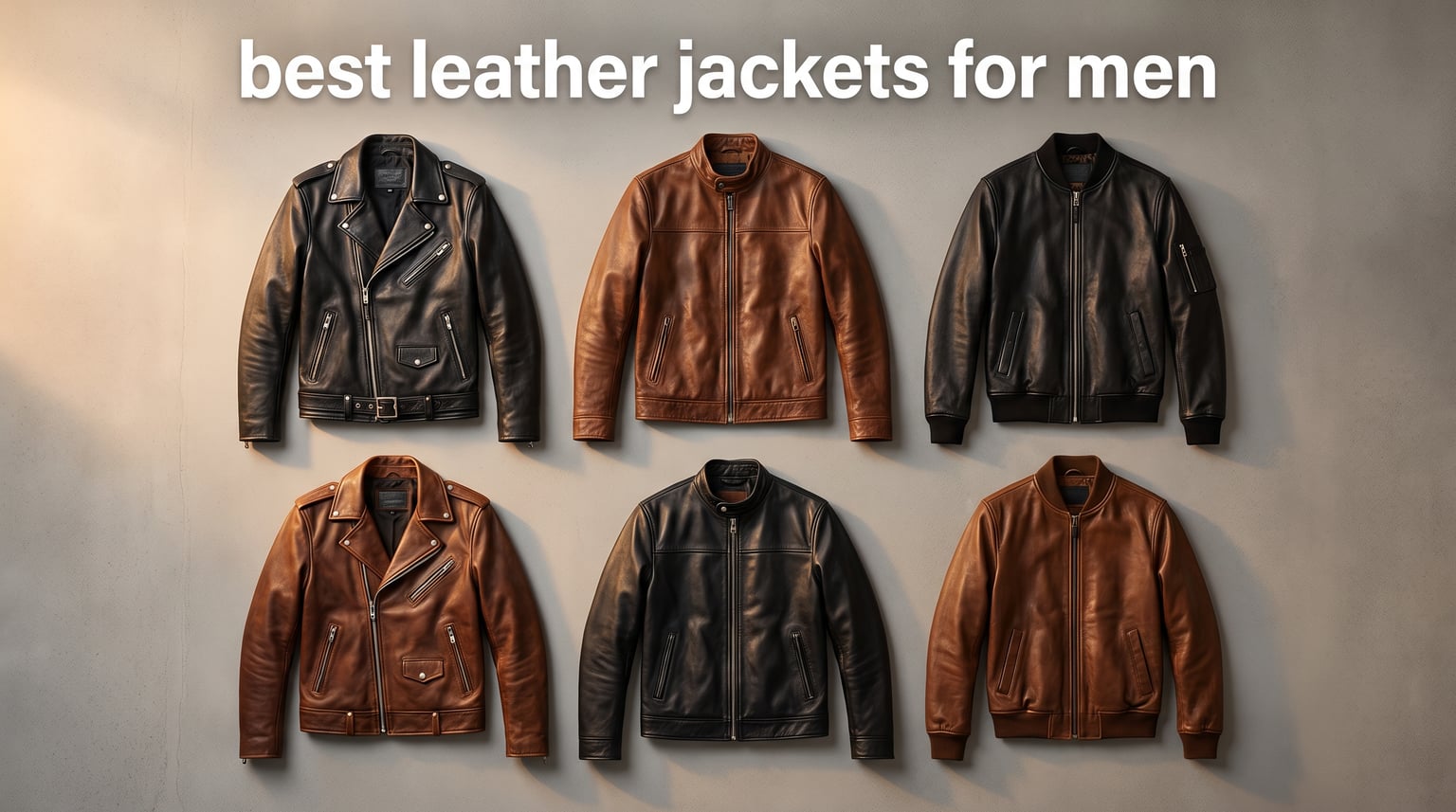 best leather jackets for men