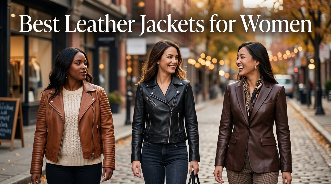 best leather jackets for women
