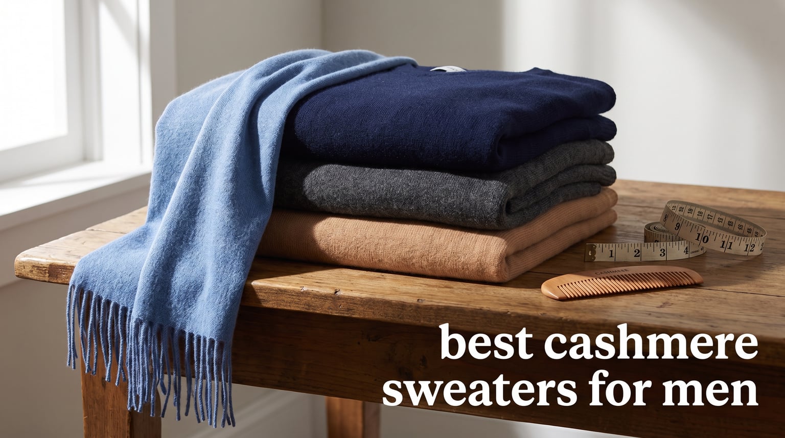 best cashmere sweaters for men