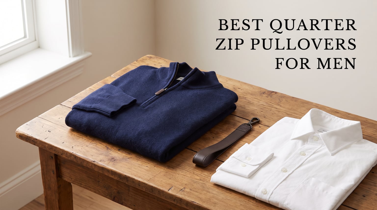 best quarter zip pullovers for men