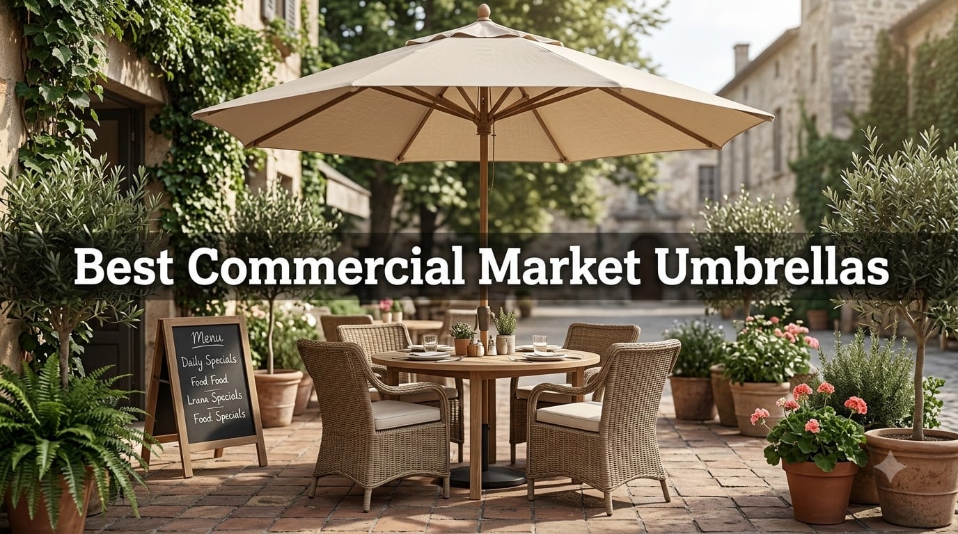 Best Commercial Market Umbrellas