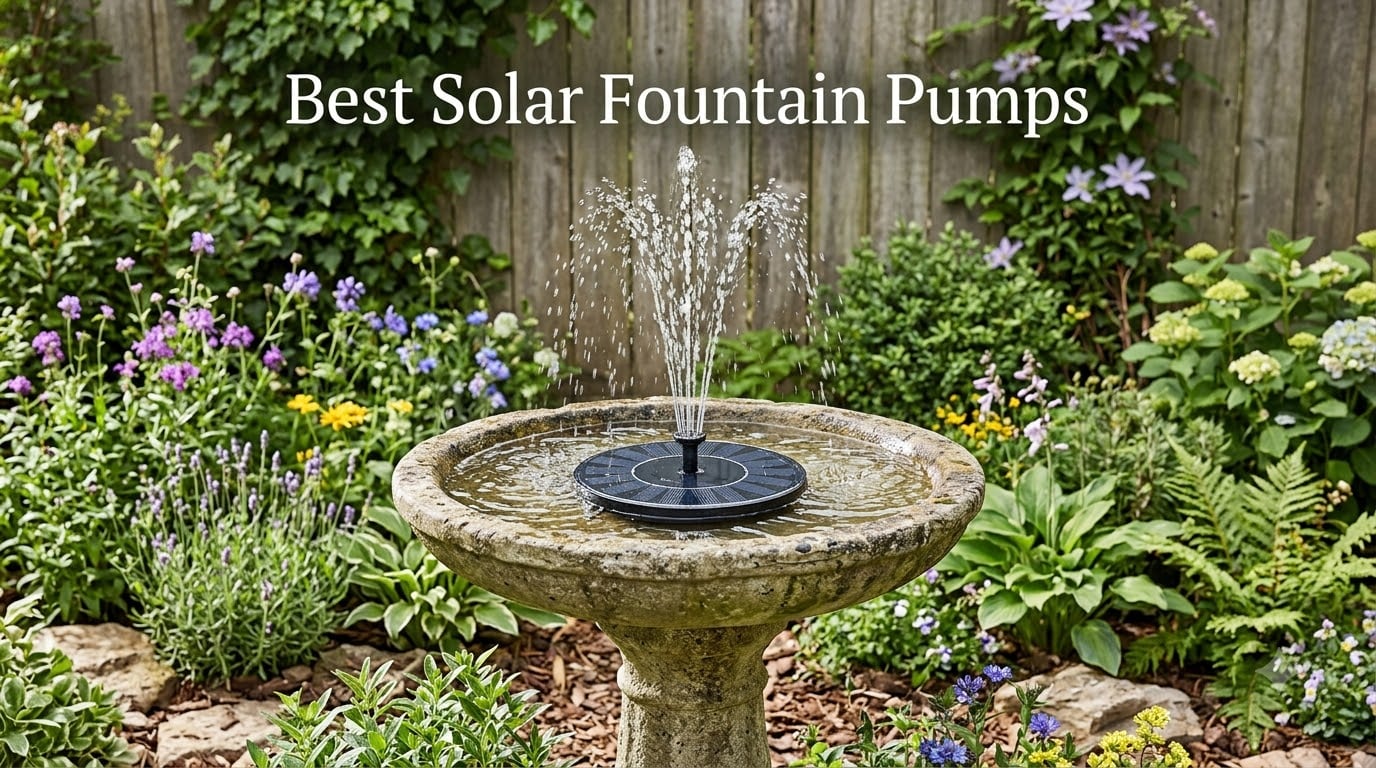 Best Solar Fountain Pumps