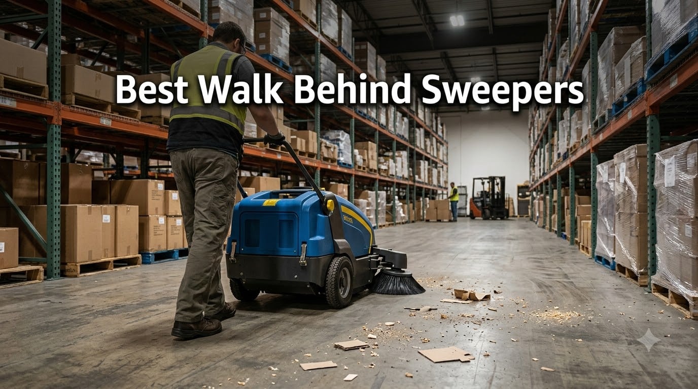 Best Walk Behind Sweepers