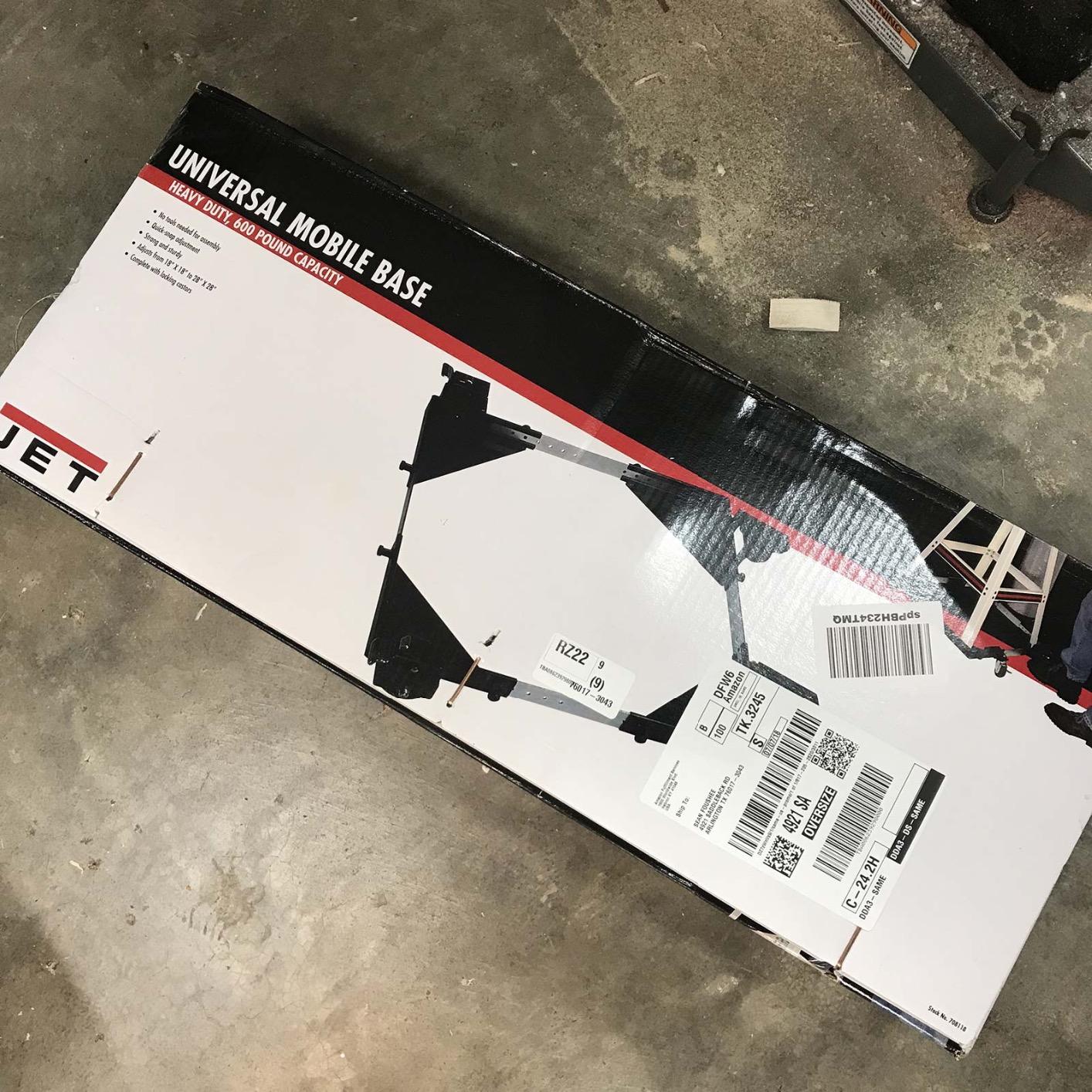 JET Universal Mobile Base, 18