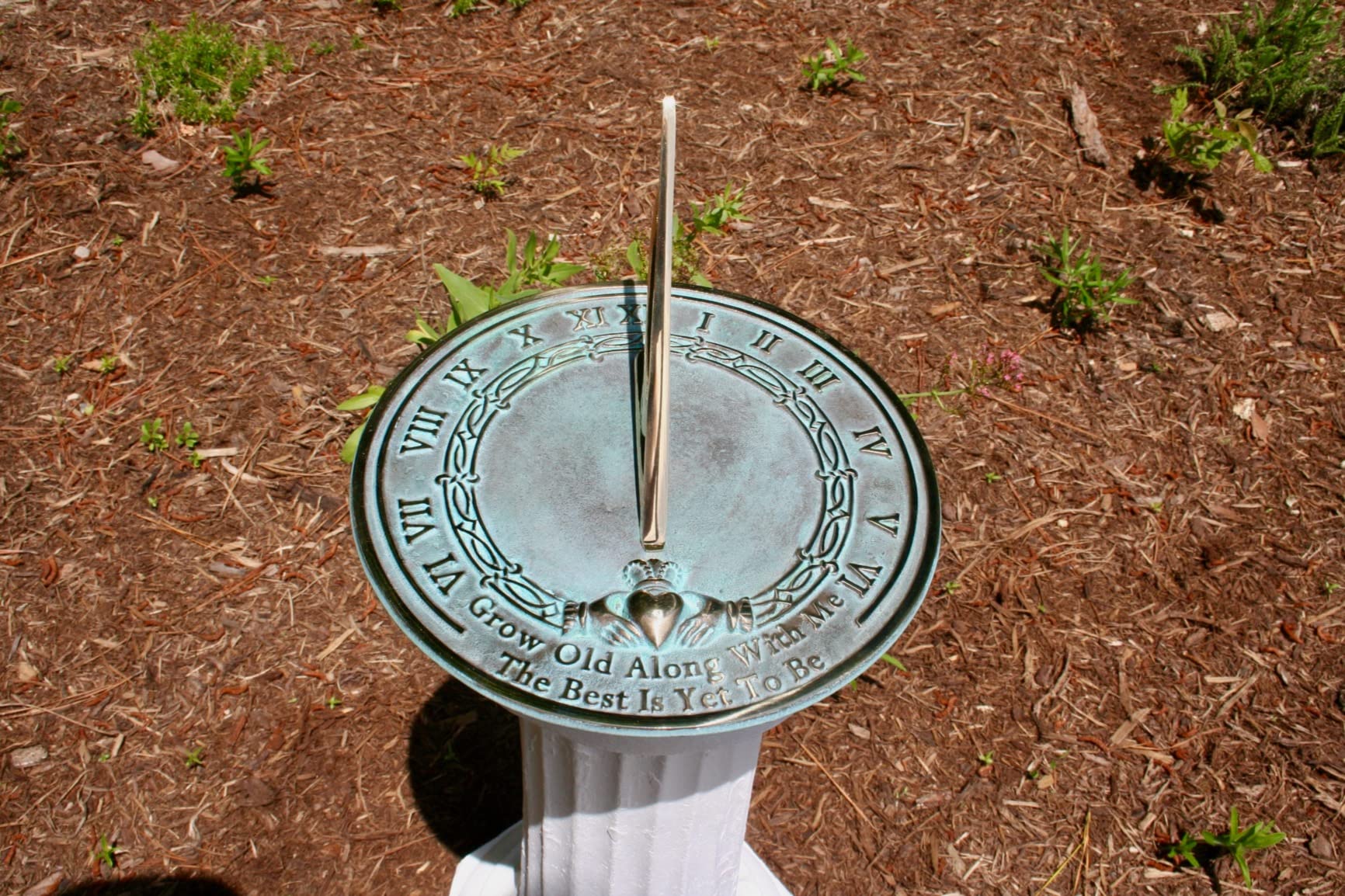 Rome RM2308 Brass Sundial 