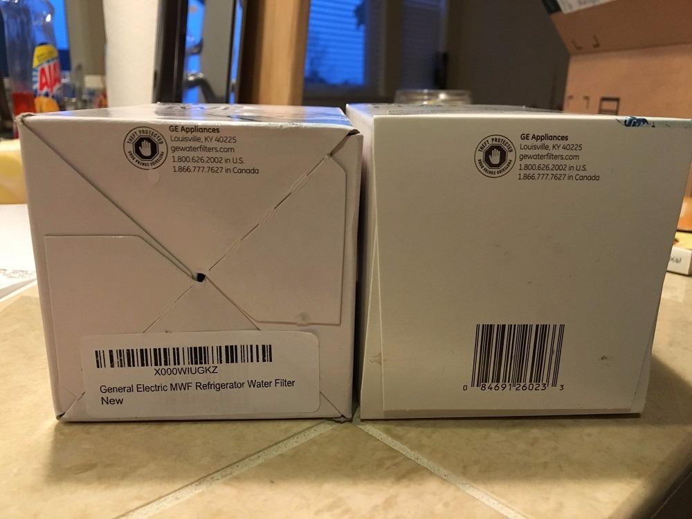 GE MWF Refrigerator Water Filter, Genuine Replacement Filter, 1-pack customer photo 1