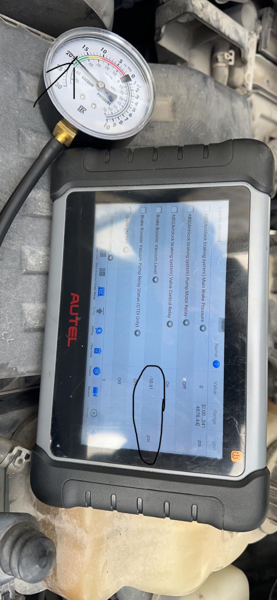 Innova 3620 Vacuum/Carburetor Fuel Pressure Tester customer photo 1