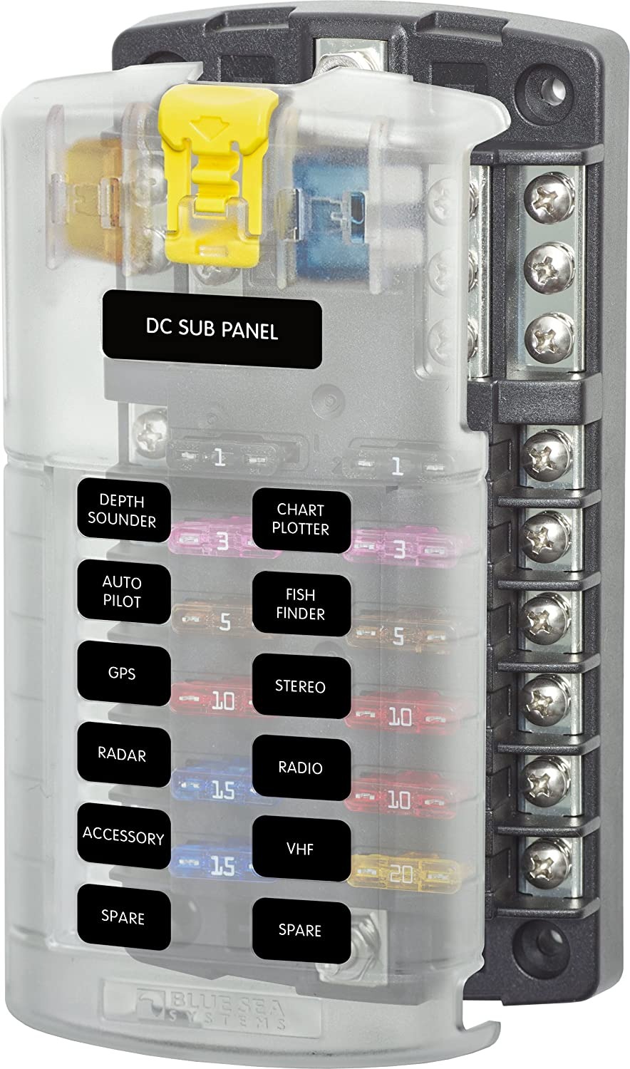 Blue Sea Systems 4-Position Mini Selector Battery Switch, Red, 6007 m-Series customer photo 1