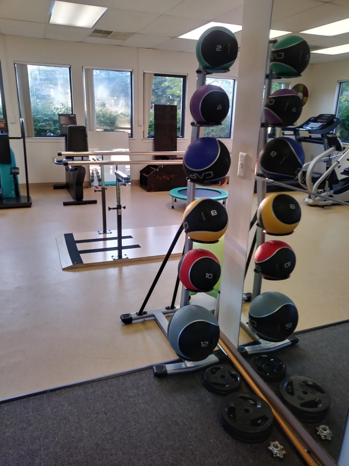 CAP Barbell Rubber Medicine Ball Set with Rack customer photo 1