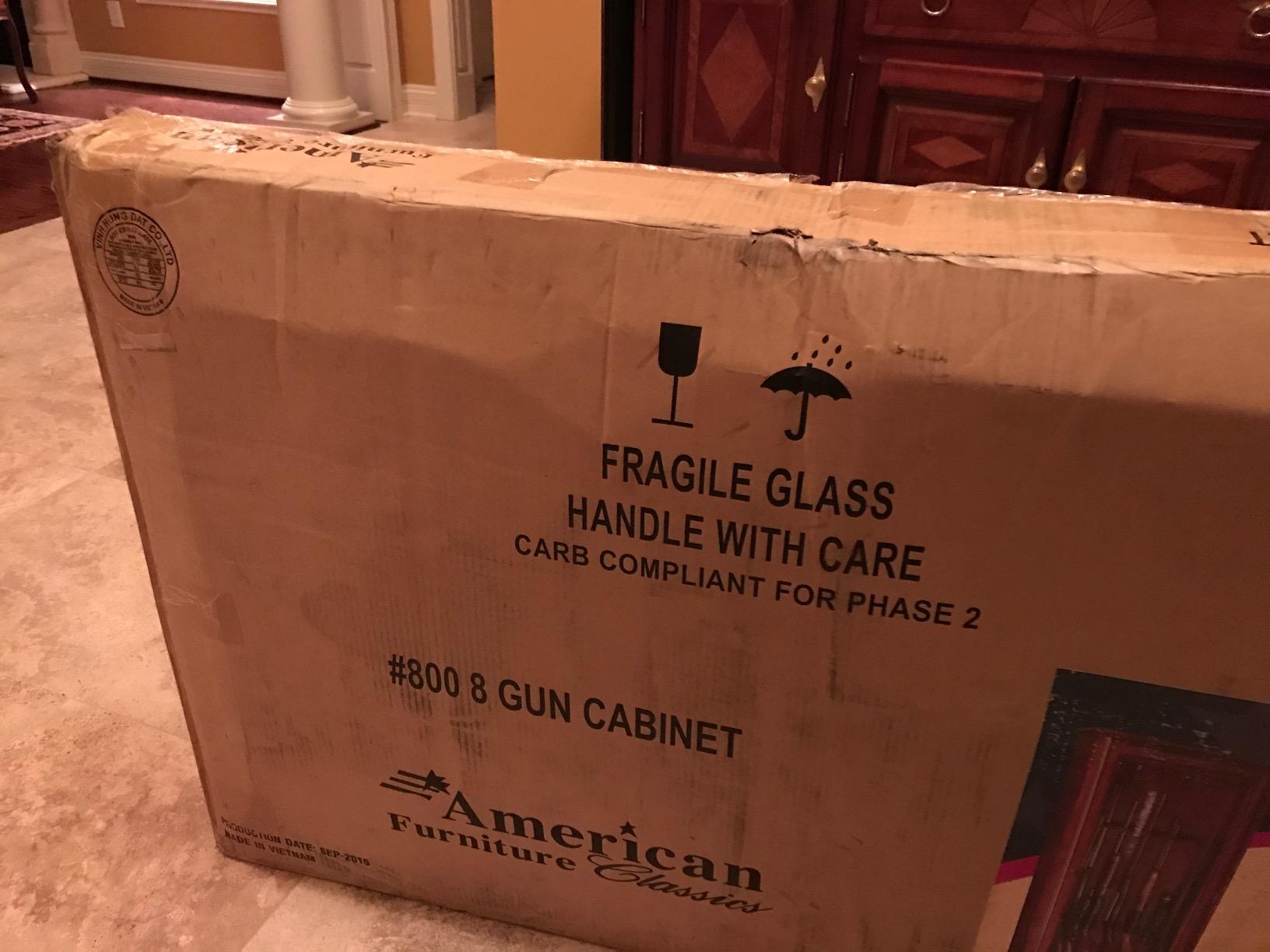 8 Gun Cabinet customer photo 2