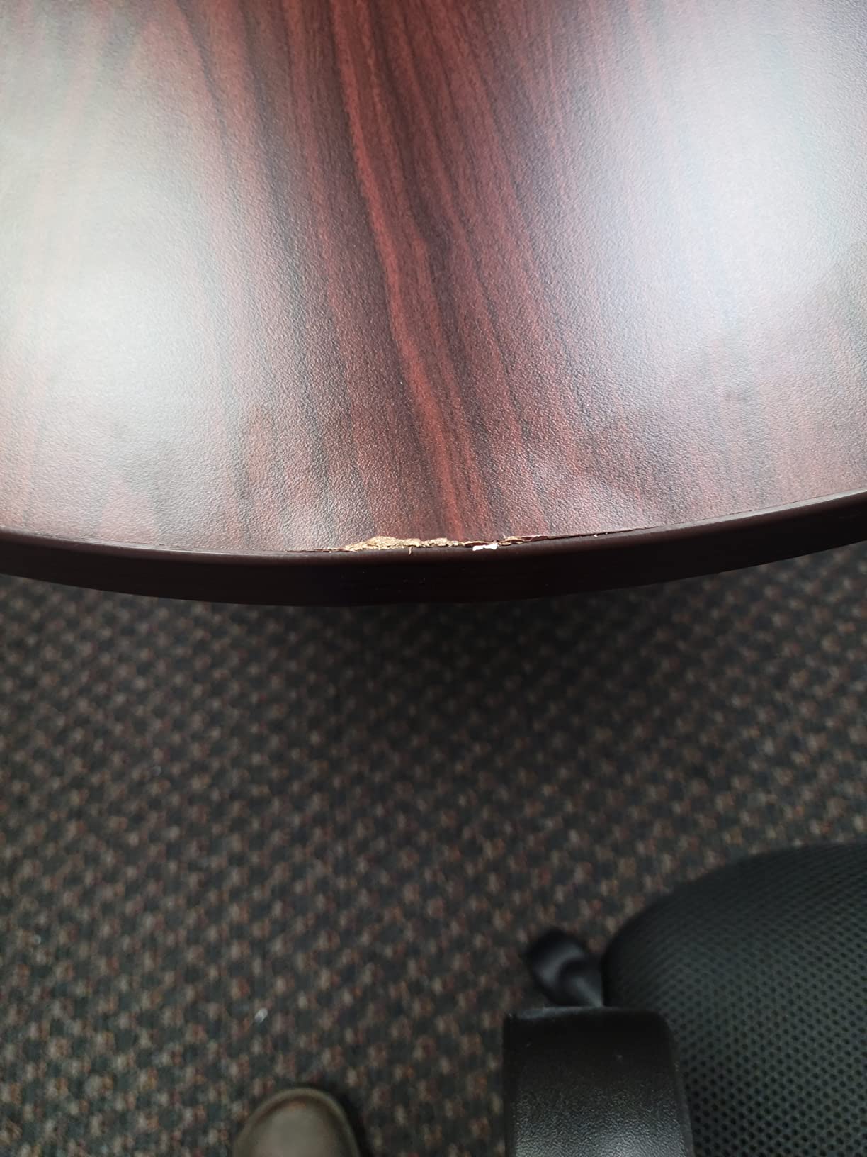 Lorell LLR87272 Oval Conference Table, Top and Base, 72