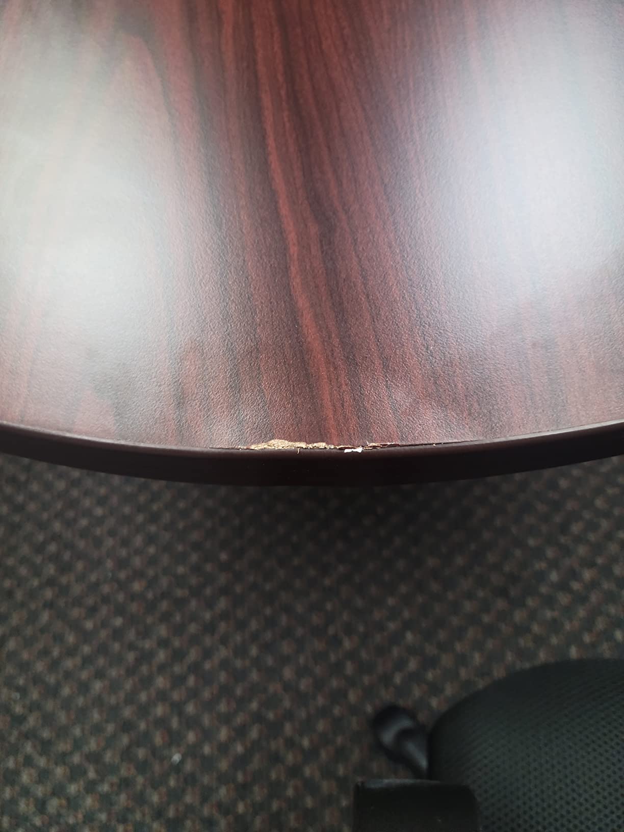 Lorell LLR87272 Oval Conference Table, Top and Base, 72
