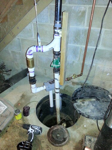 SumpJet Water Powered Backup Emergency Sump Pump customer photo 1