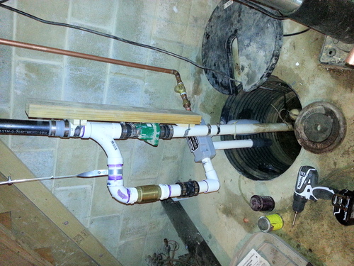 SumpJet Water Powered Backup Emergency Sump Pump customer photo 1