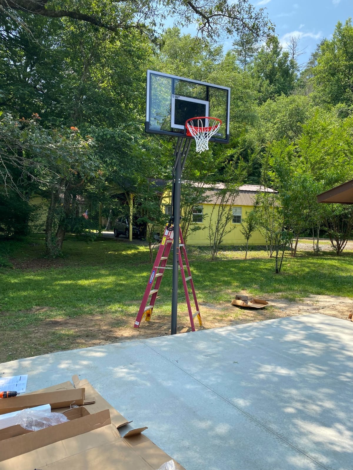 Lifetime Adjustable Basketball Hoop (54-Inch Polycarbonate) customer photo 2