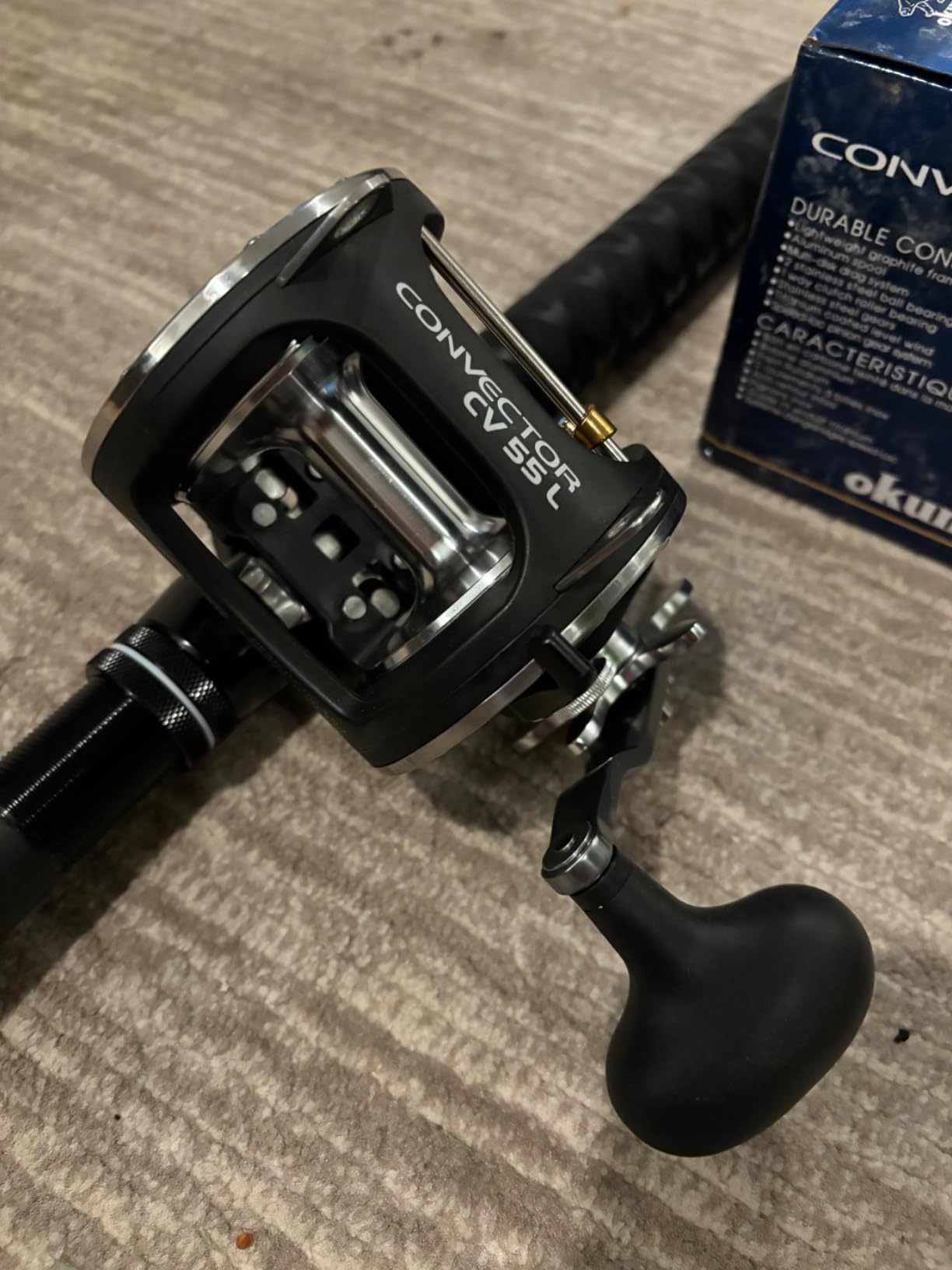 Okuma Convector Star Drag Levelwind Trolling Reel customer photo 1