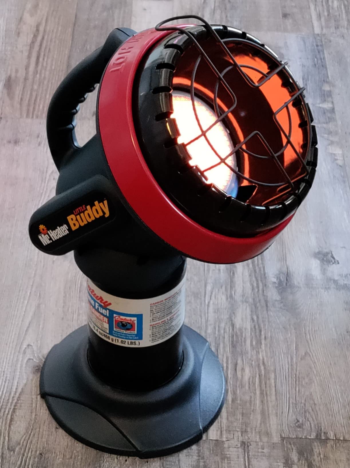 Mr. Heater 3,800 BTU Little Buddy Portable Radiant Propane Heater customer photo 2