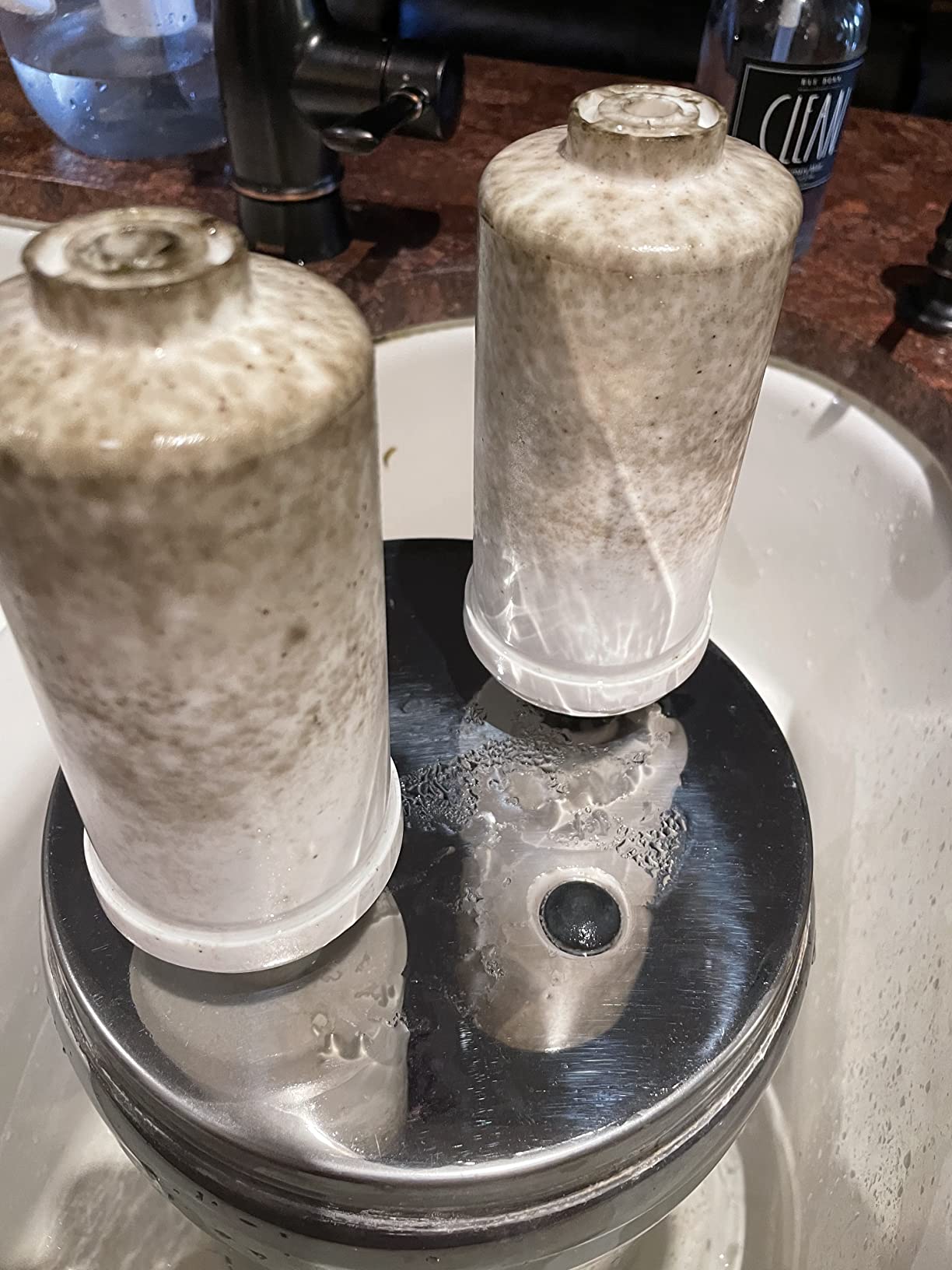Crown Berkey Gravity-Fed Stainless Steel Countertop Water Filter System 6 Gallon with 2 Authentic Black Berkey Elements BB9-2 Filters customer photo 1
