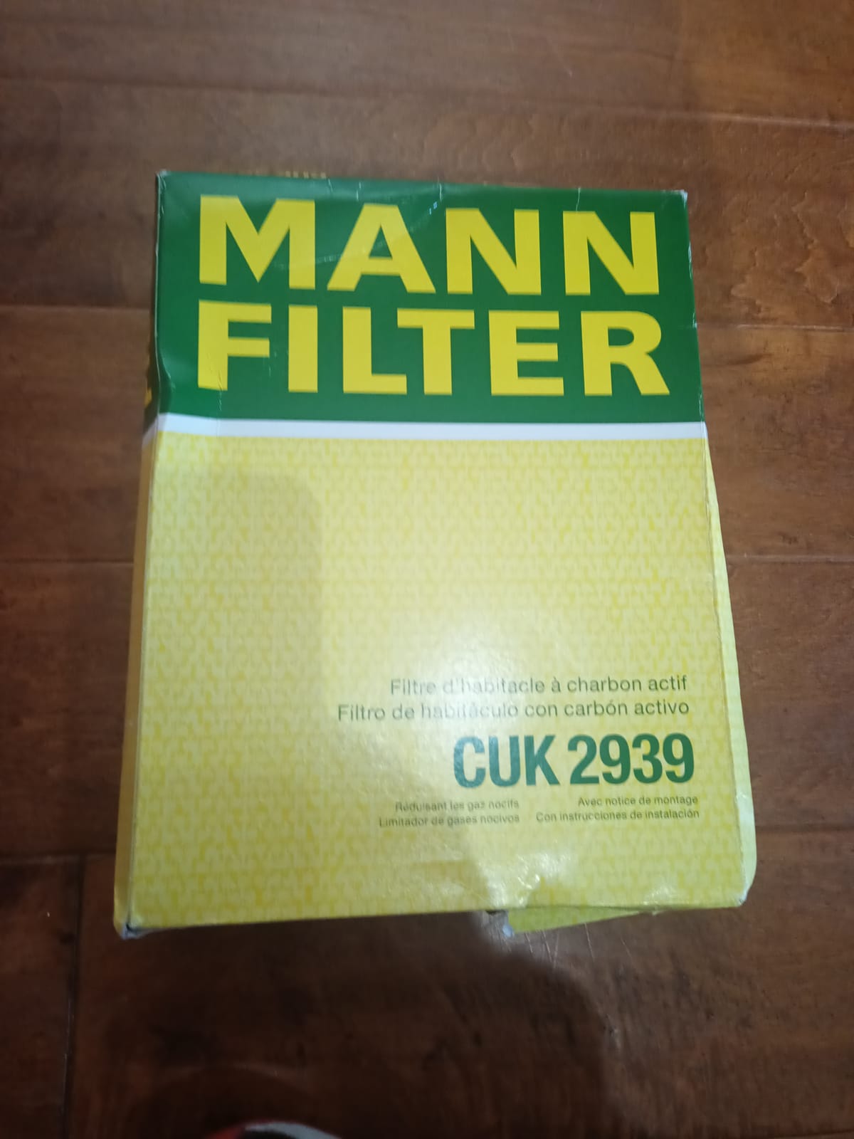 Mann-Filter CUK 2939 Cabin Filter With Activated Charcoal for select Audi/Volkswagen models customer photo 1
