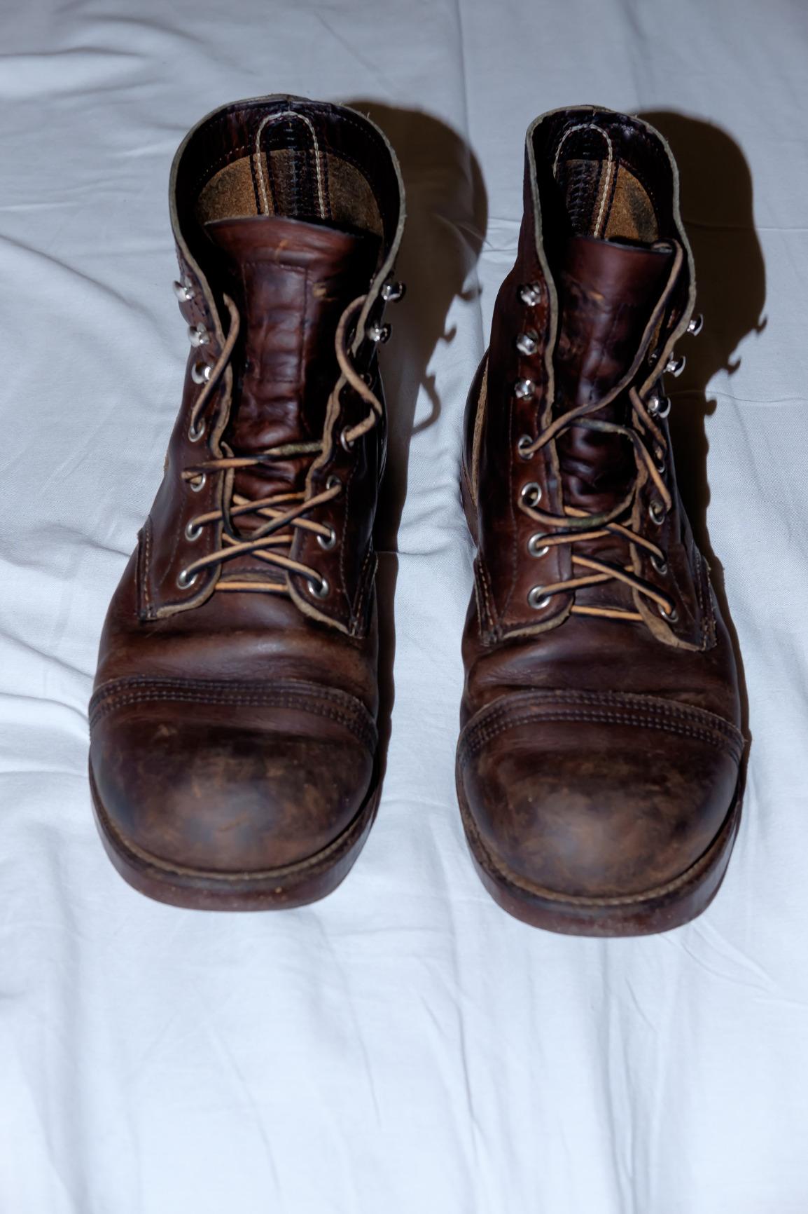 Red Wing Shoes Heritage Iron Ranger Men Boot customer photo 1