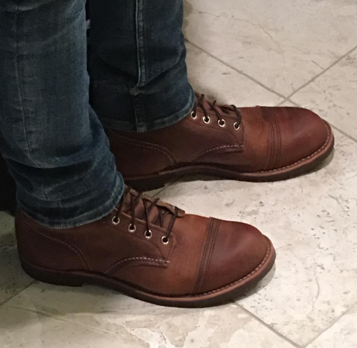 Red Wing Shoes Heritage Iron Ranger Men Boot customer photo 2