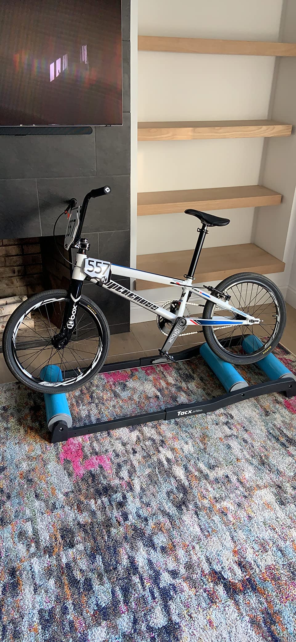 Garmin TacX Antares Indoor Retractable Bicycle Rollers 62 cm customer photo 1