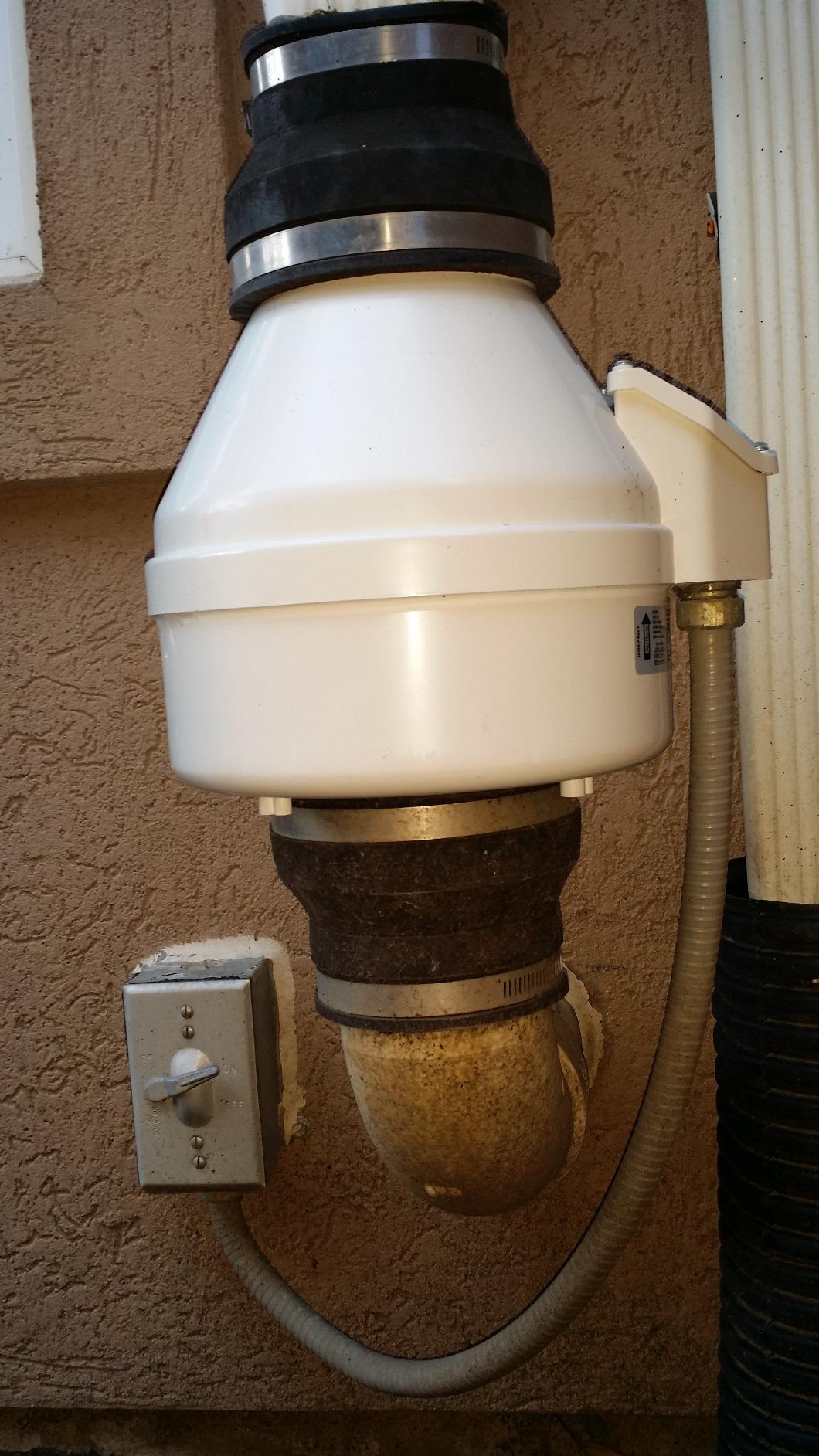RadonAway 23011-1 XP201 Radon Mitigation Fan, 4