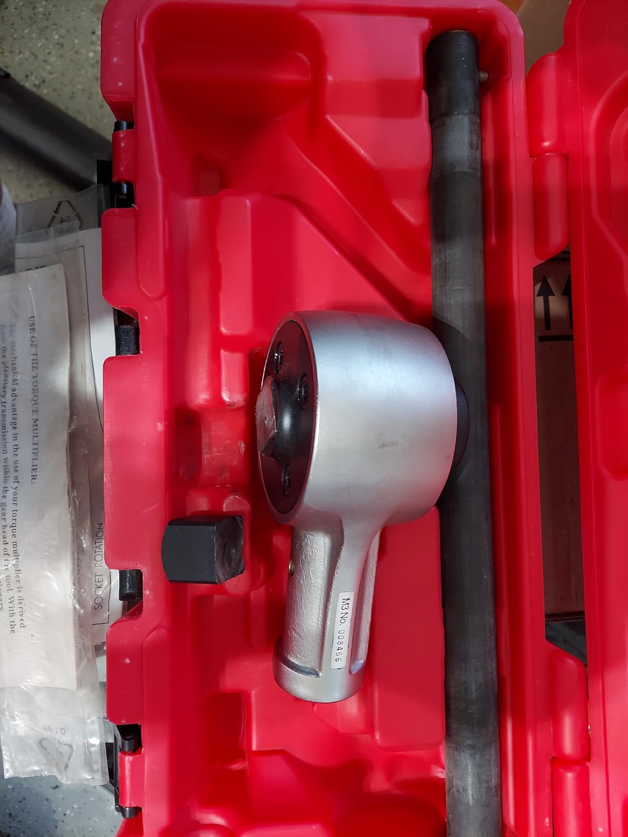 Neiko 03716B Professional Grade Torque Multiplier, 2200 Foot-Pound customer photo 2