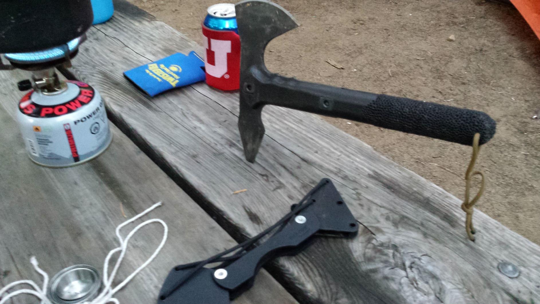 Cold Steel Drop Forged Tomahawk Survival Hatchet - Camping, Survival, Outdoors, Chopping Wood customer photo 1