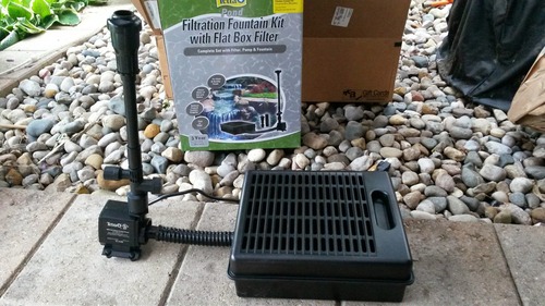 Tetra Pond Filtration Fountain Kit, Includes 3 Fountain Attachments customer photo 1