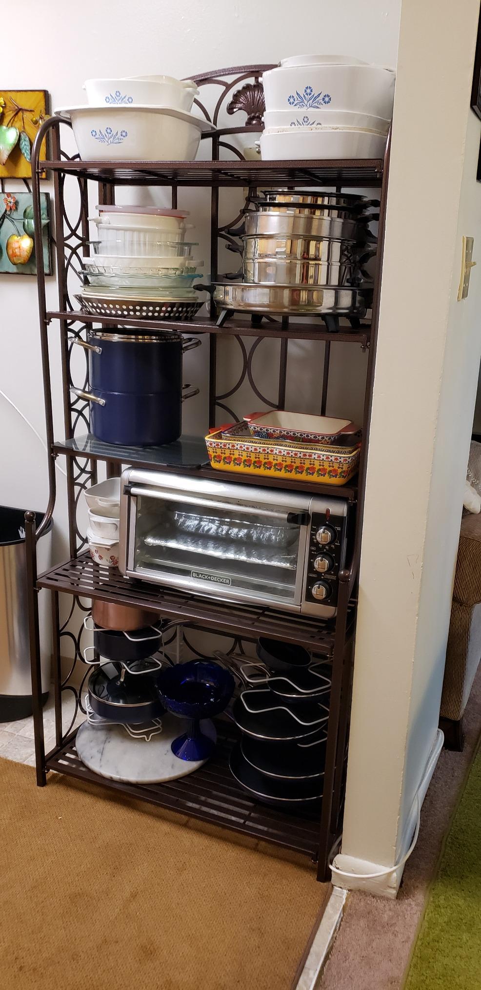 5-Tier Iron Indoor/Outdoor Bakers Rack customer photo 1