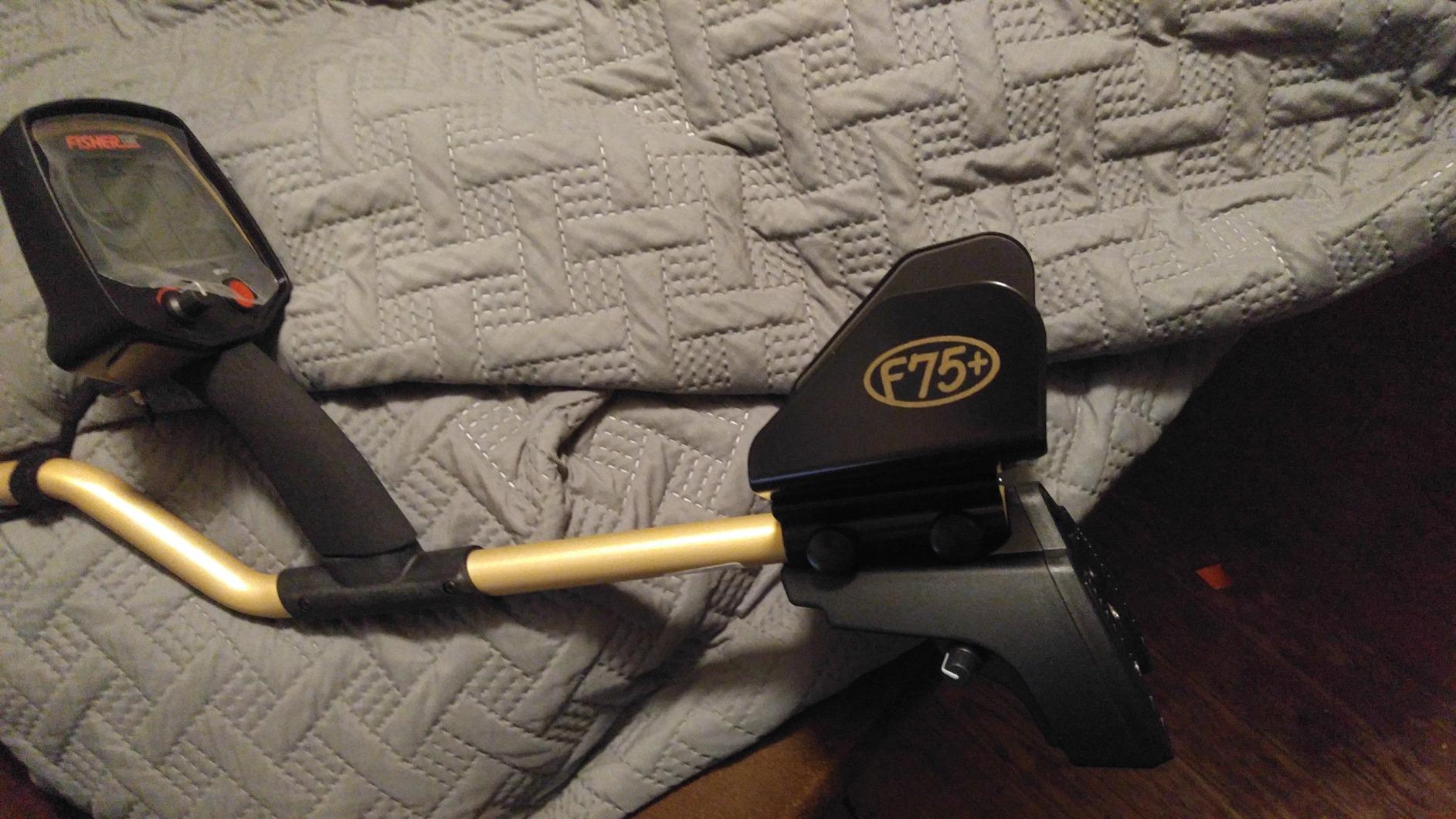 Fisher F75 Special Edition Metal Detector with 11