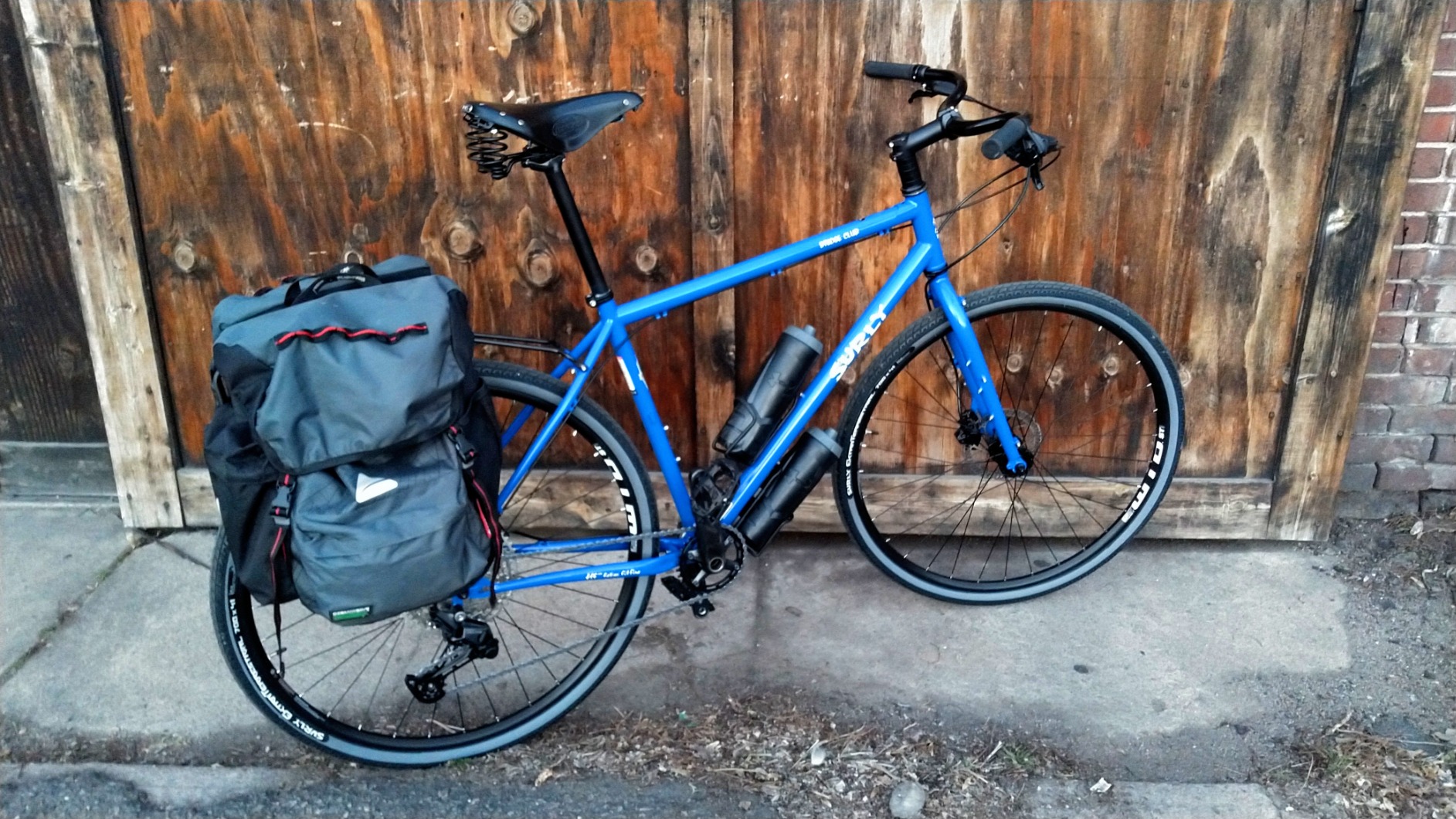 Brooks England Flyer, Touring Leather Bike Saddle with Suspension Springs customer photo 1