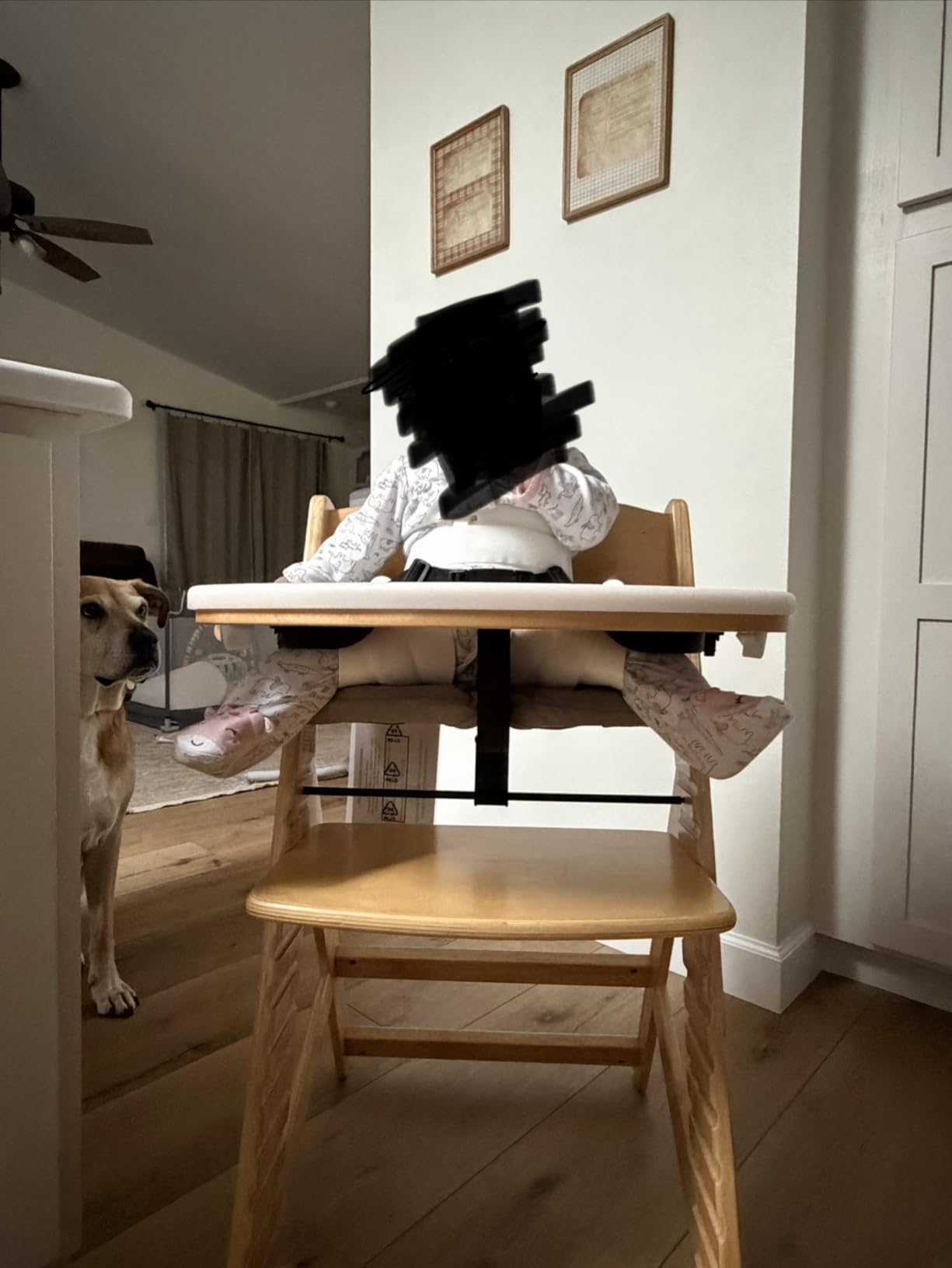 Keekaroo Height Right High Chair with Tray, Natural customer photo 2