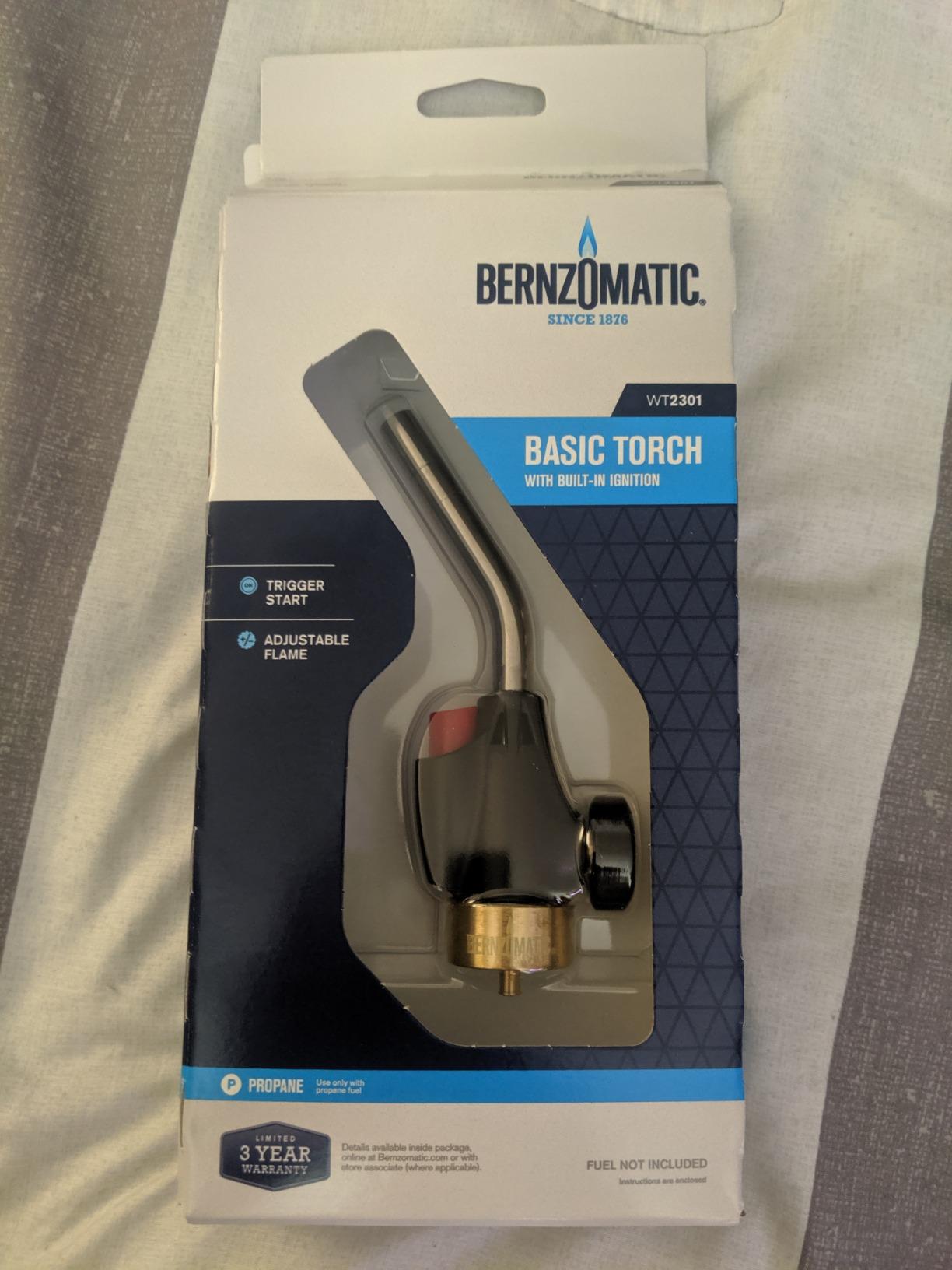 BERNZOMATIC Worthington 336737 WT2301 Trigger Start Propane Torch (2301 Torch) customer photo 2