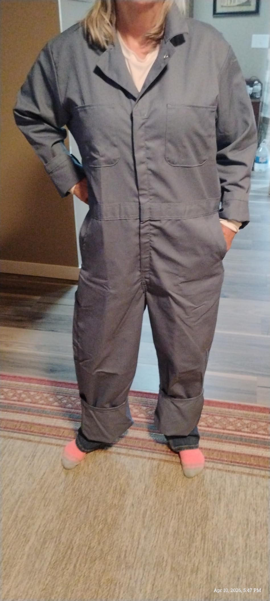 Red Kap Men's Twill Action Back Coverall With Chest Pockets - Mechanic Coveralls With Concealed Zippers customer photo 2