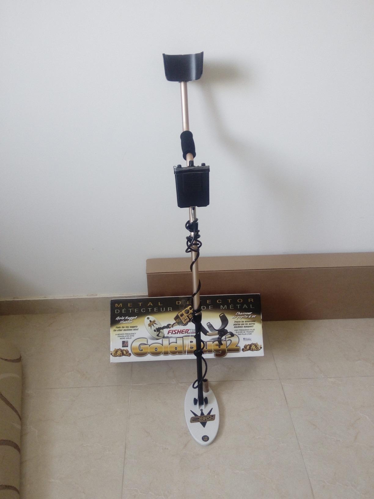 Fisher Gold Bug 2 Metal Detector with Coil Combo - Includes 6