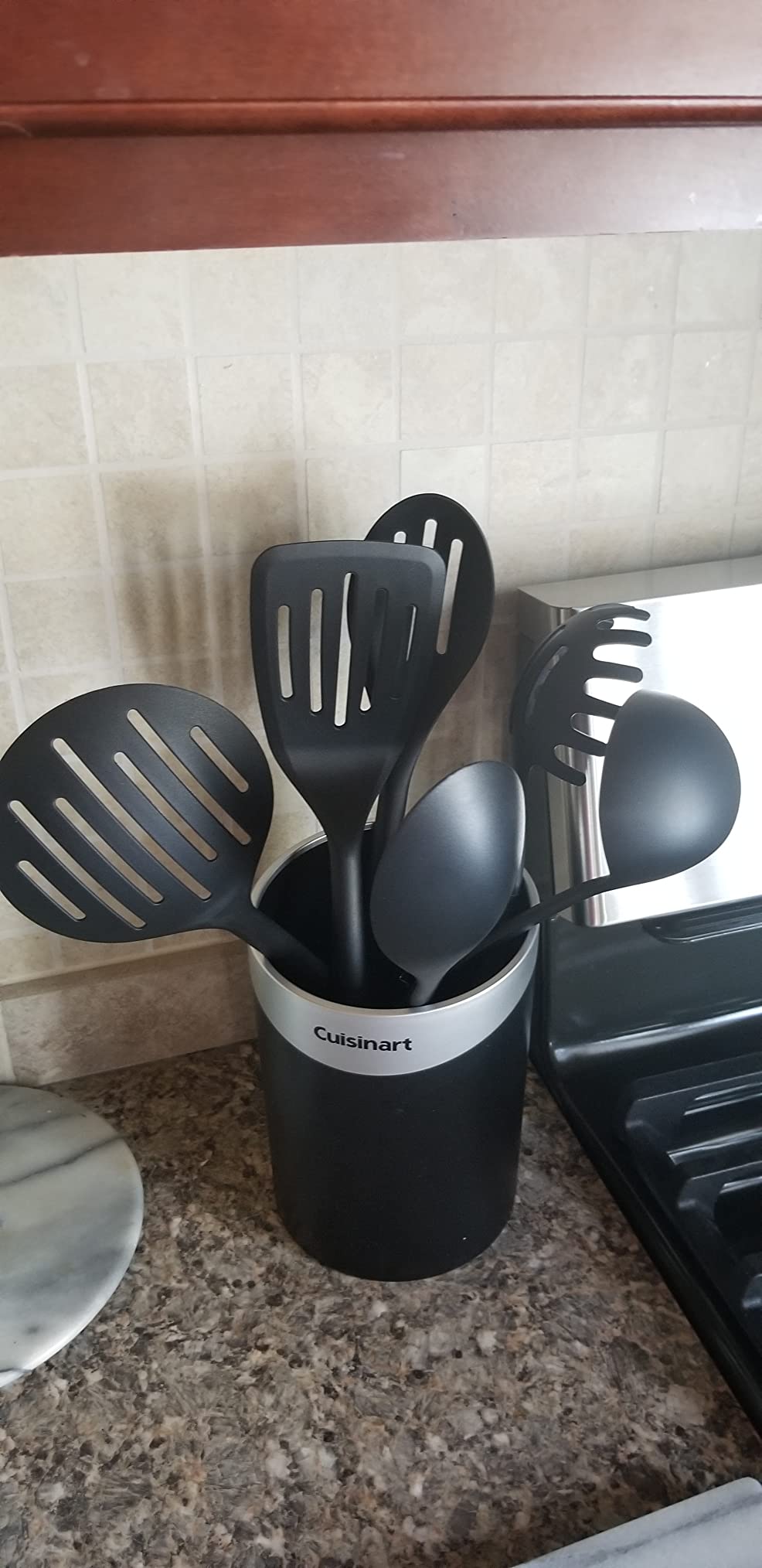 Cuisinart CTG-00-CCR7 Curve Crock with Tools, Set of 7, Black customer photo 2