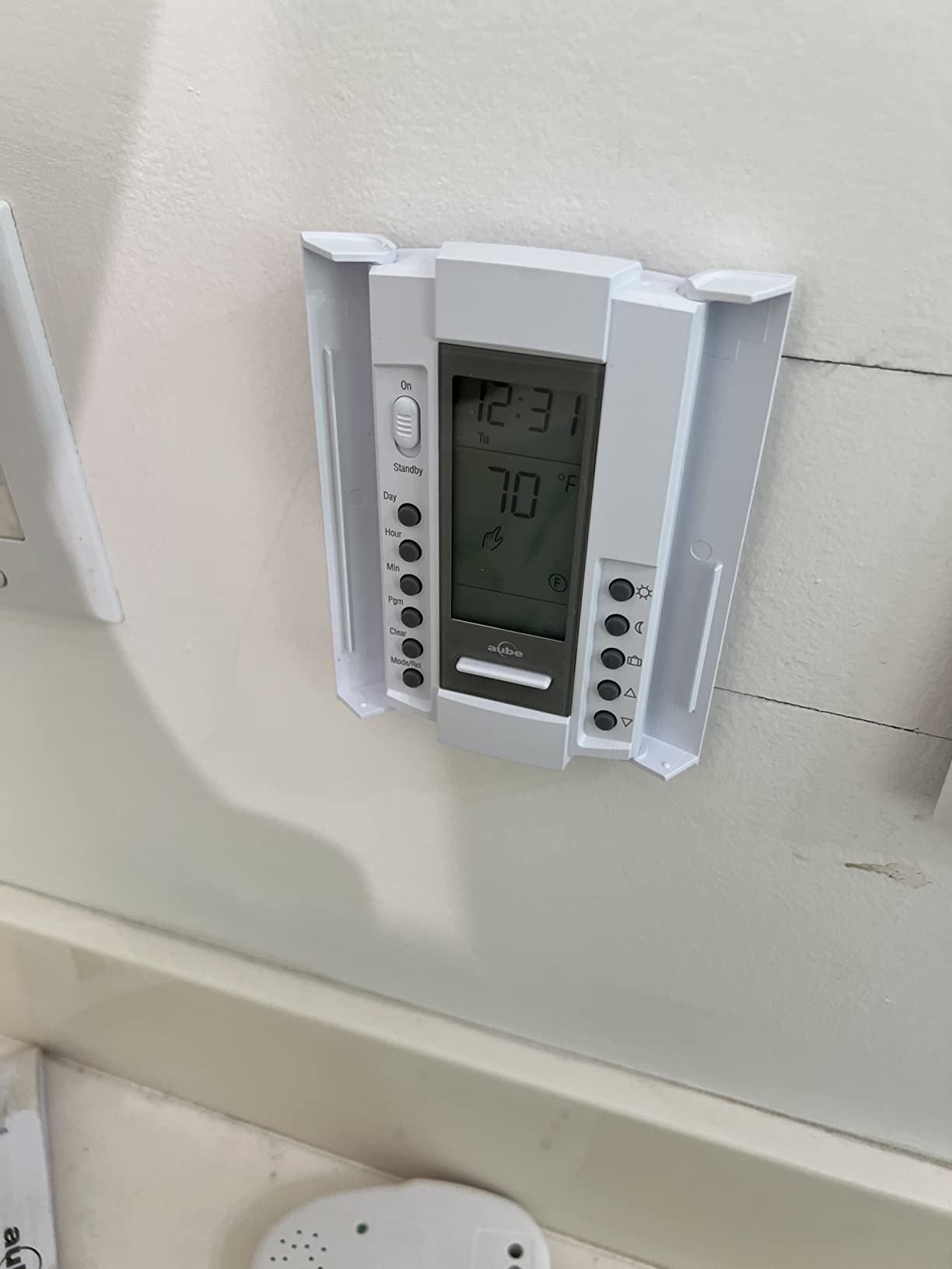 20 Sq Ft 120V Electric Floor Heating System Mat Kit | Premium UDG4-4999 touchscreen thermostat with built-in GFCI, Heating mat, floor sensor & installation monitor included. customer photo 2