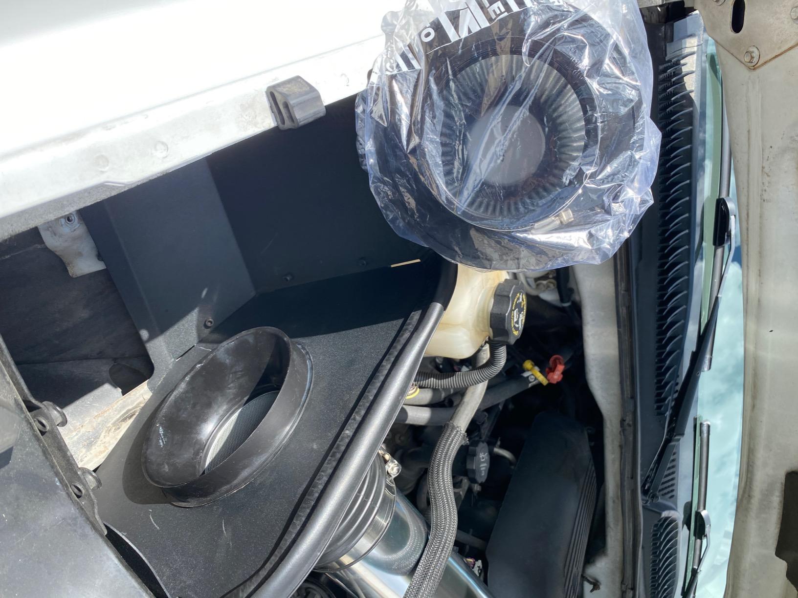 Spectre Universal Clamp-On Air Filter: High Performance, Washable Filter: Round Tapered; 6 in (152 mm) Flange ID; 8.5 in (216 mm) Height; 7.719 in (196 mm) Base; 5.125 in (130 mm) Top, SPE-HPR9891 customer photo 1