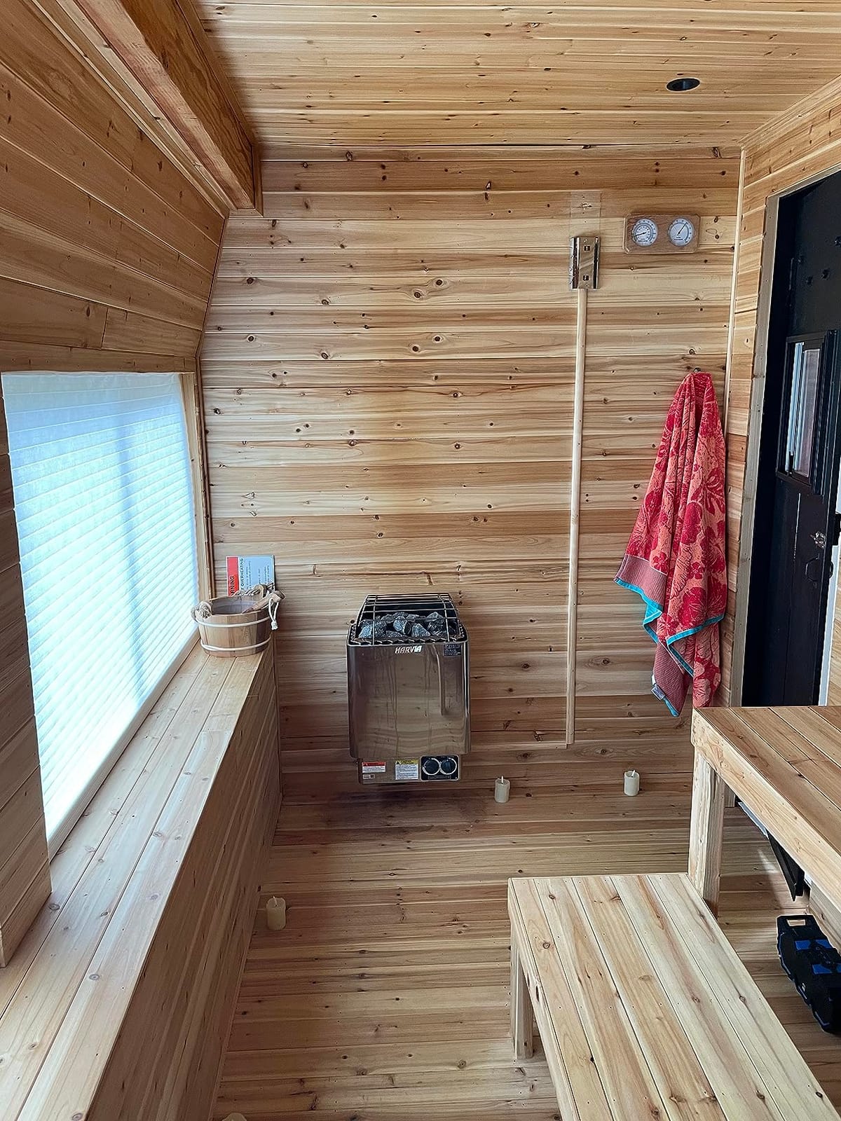Finlandia/Harvia FLB-80/KIP-80B Sauna Heater, 8kw 240v/1ph, Maximum 425 cubic feet customer photo 1