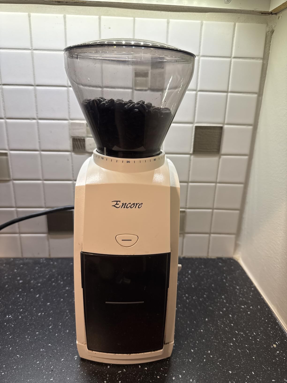 Baratza Encore Coffee Grinder ZCG485BLK, Black - 40mm conical steel burrs customer photo 2