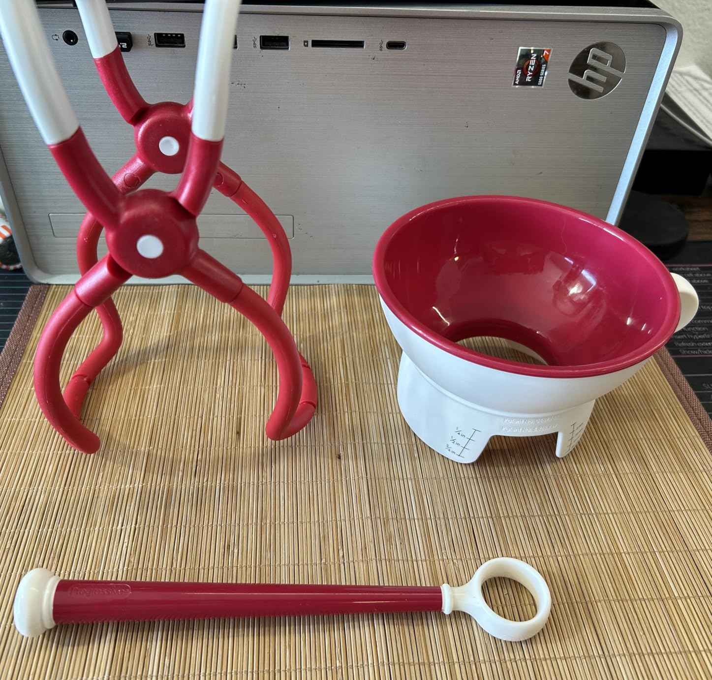 PrepWorks Canning Essentials Set - Spring-Loaded Jar Lifter, Lid Lifter, and Canning Funnel customer photo 1