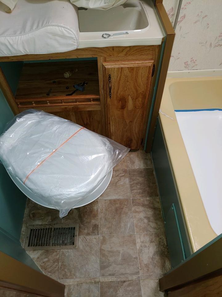 Dometic 302300071 300 Series Standard Height Toilet, White customer photo 2