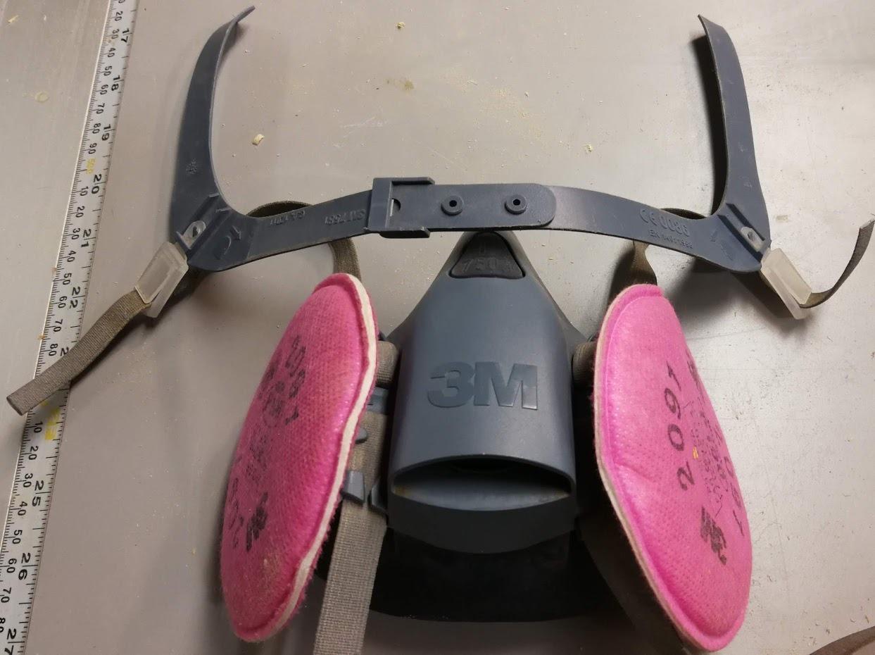 3M Reusable Respirator Half Facepiece 7503, NIOSH, Large customer photo 1